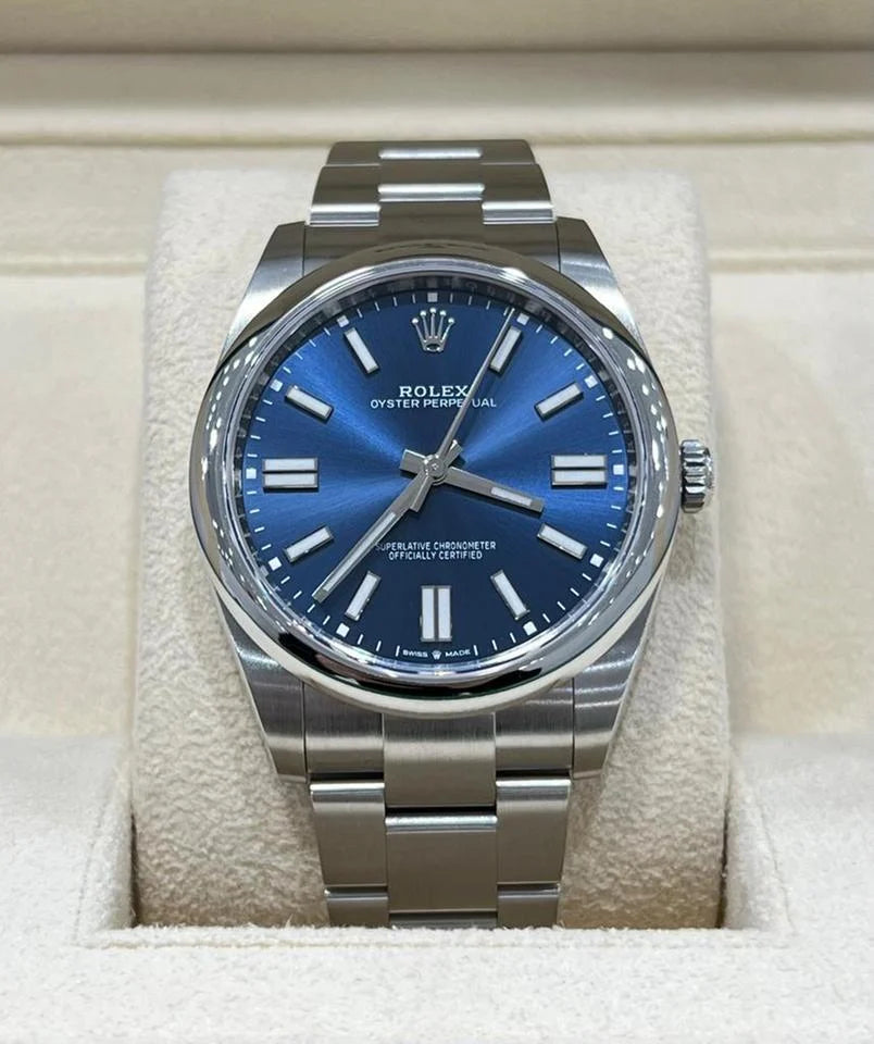 Rolex Oyster Perpetual 41mm Azul