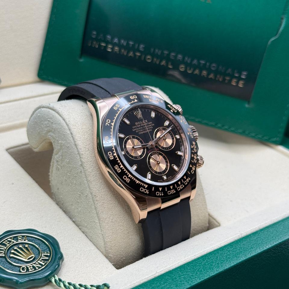 Rolex Daytona 40mm Ouro Rosa