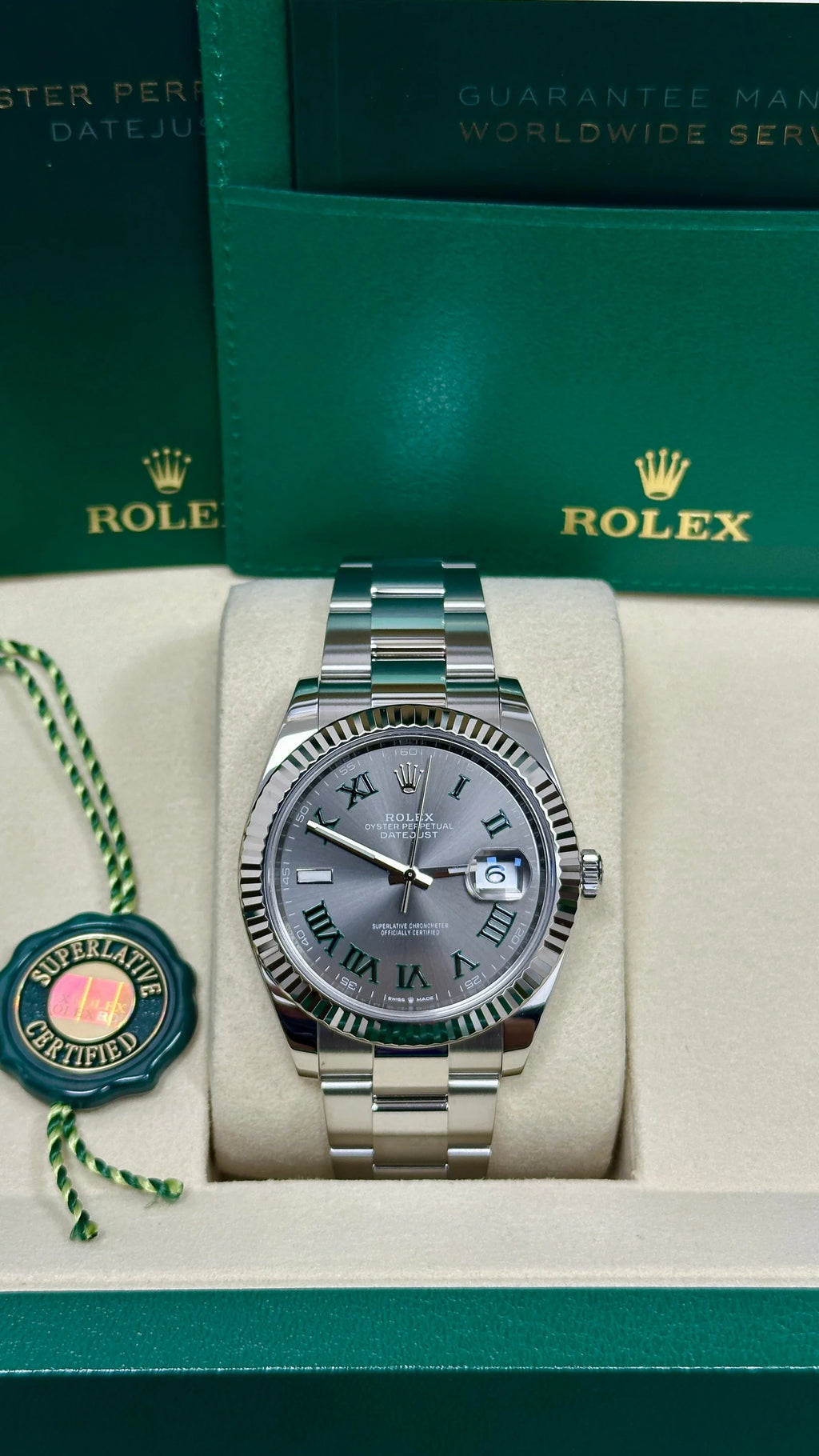Rolex Datejust 41mm "Wimbledon"