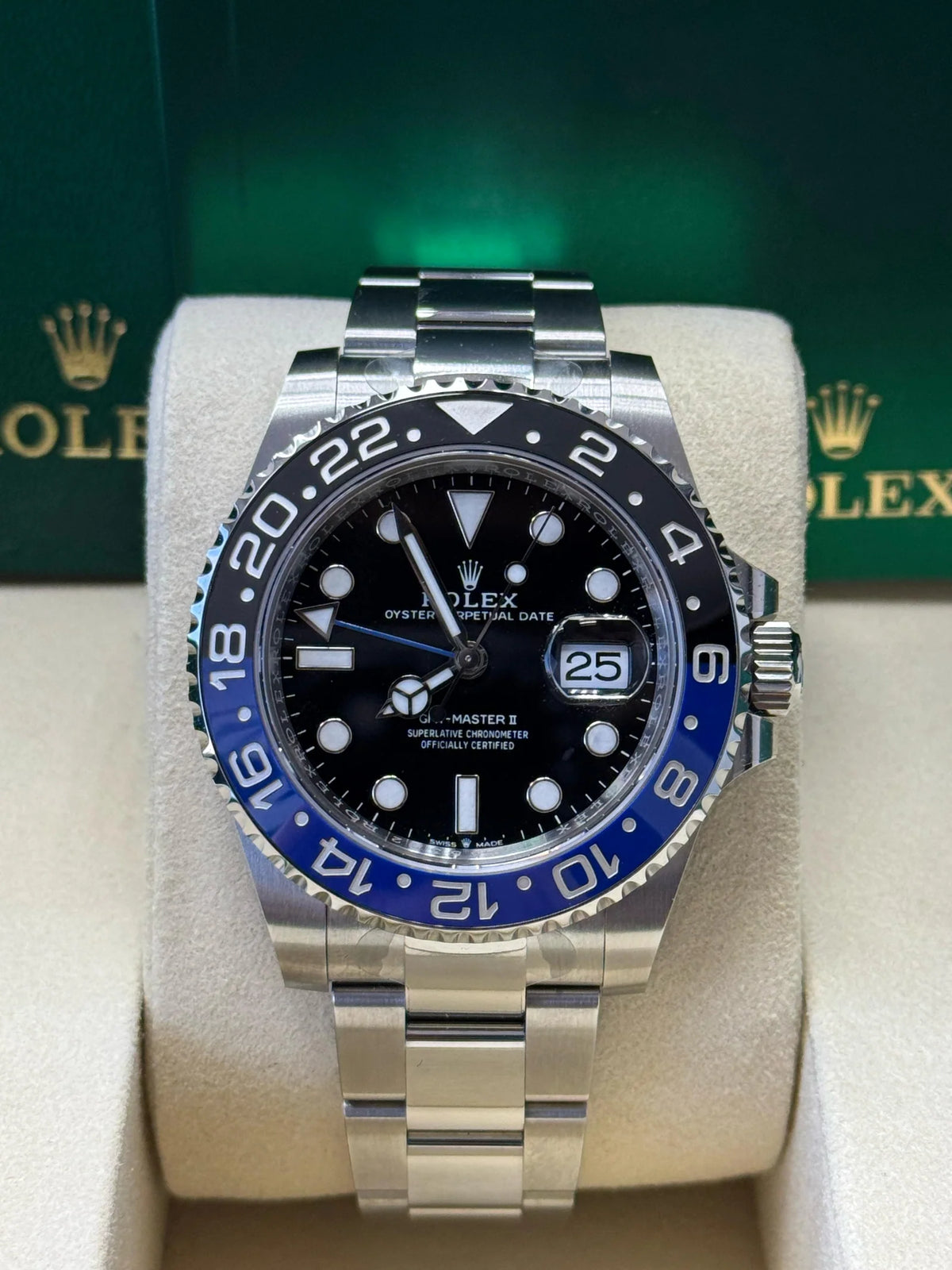 Rolex GMT II 40mm "Batman"
