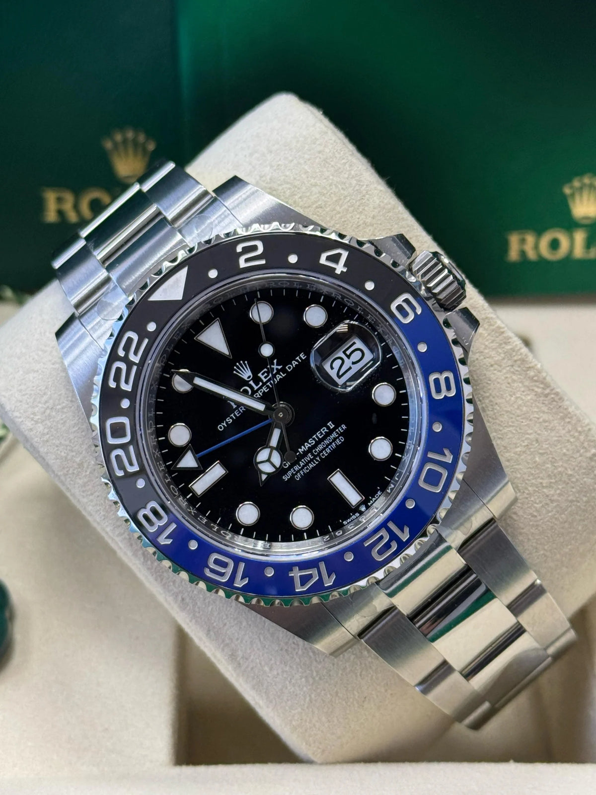 Rolex GMT II 40mm "Batman"