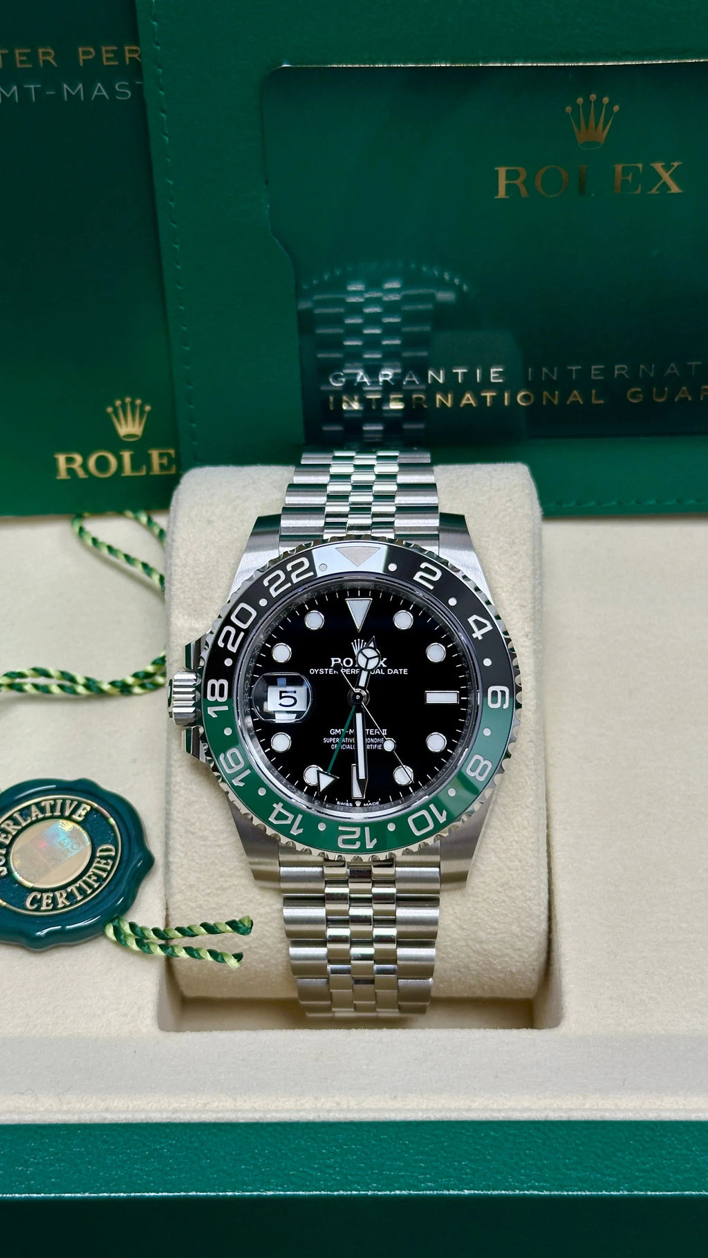 Rolex GMT II 40mm "Sprite"
