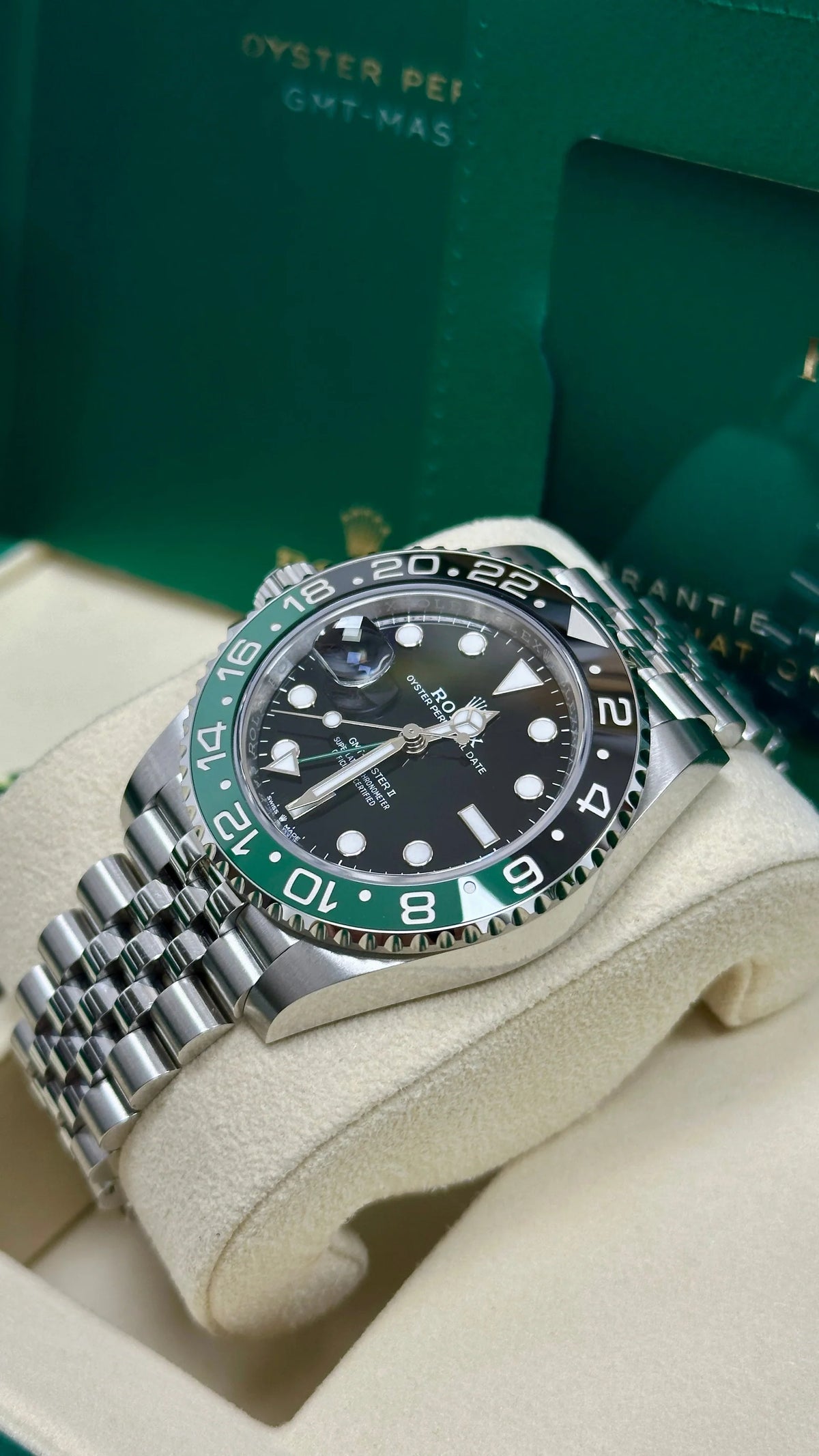 Rolex GMT II 40mm "Sprite"