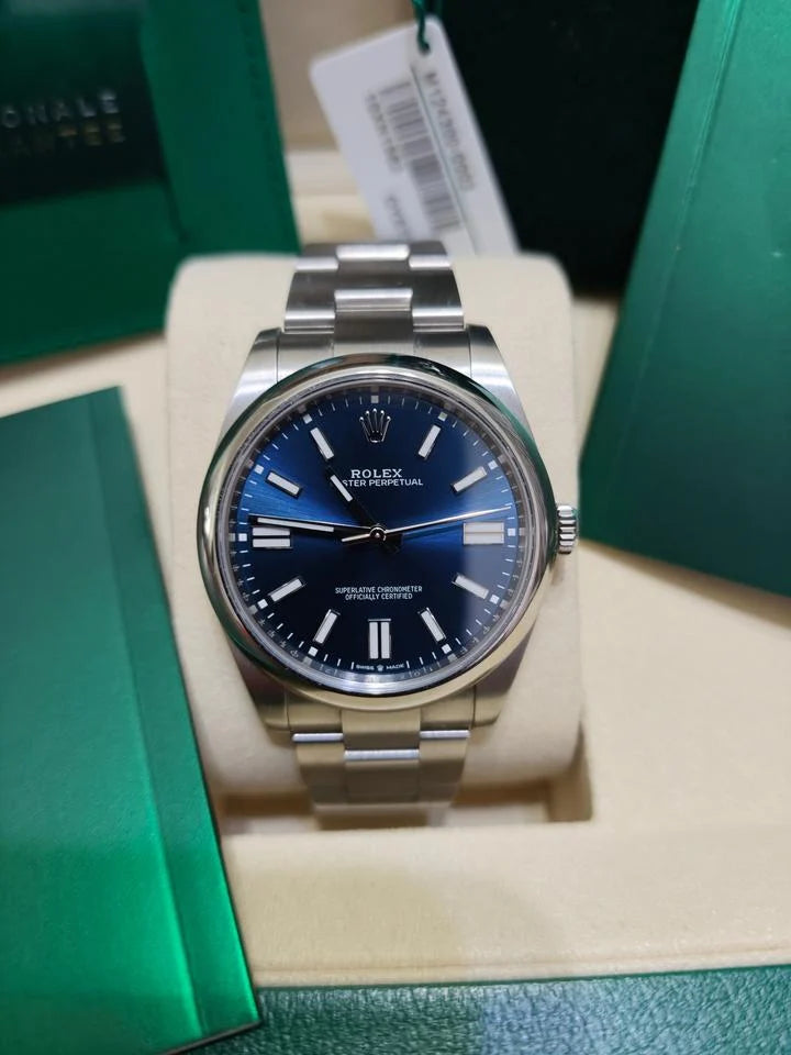 Rolex Oyster Perpetual 41mm Azul